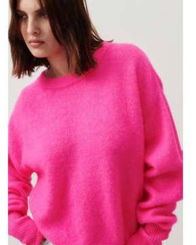 American Vintage Vitow Jumper Pink Xs/s