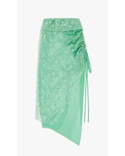 House Of Sunny Splash Skirt Sea 6 - Green