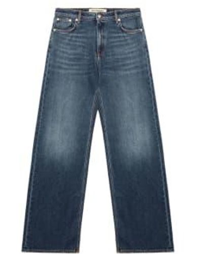 Roy Rogers Super Wide Trousers - Blue