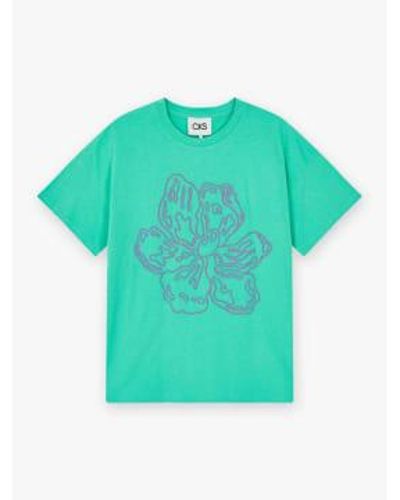 CKS Joel T-Shirt Florida Keys - Grün