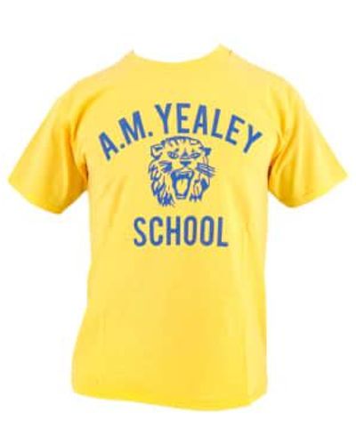 WILD DONKEY Camiseta yealey uomo amarillo