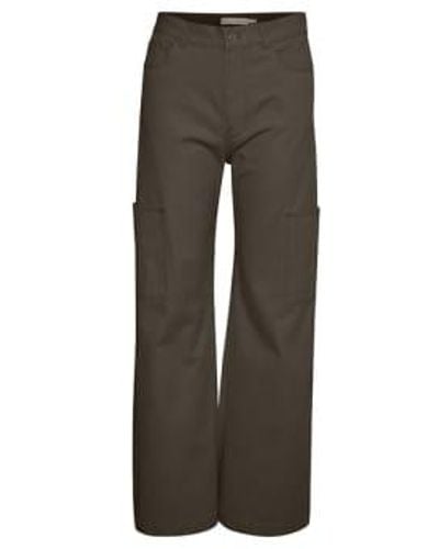 Inwear Rif Pant Pocket Trousers Dark Beetle - Grigio