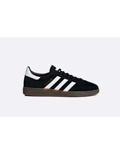 adidas München Kern Black & Gold Metallische Schuhe - Schwarz