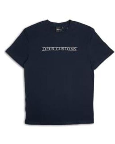 Deus Ex Machina Madison T-shirt - Blue