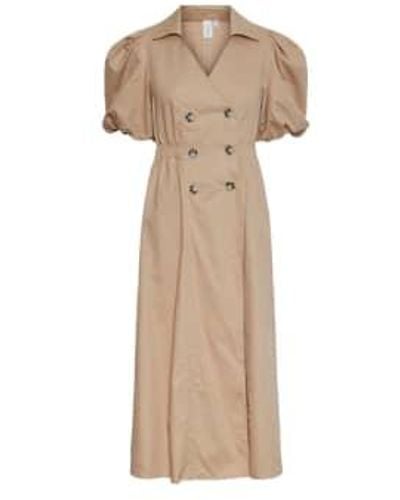 Y.A.S Trench Dress - Natural