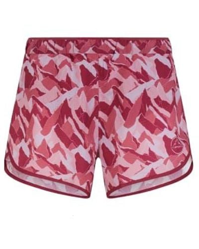 La Sportiva Shorts Timing Plum / Blush M - Red