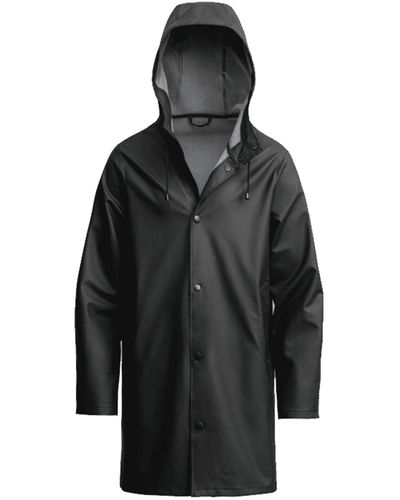 Stutterheim Stockholm Lightweight Raincoat Black