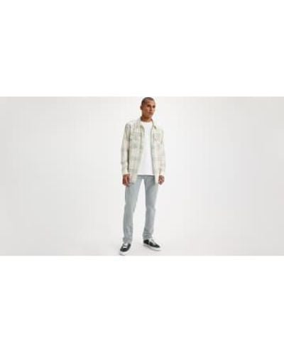 Levi's Levis Touch Of Frost Garment Dye 511 Skinny Jeans - Neutro