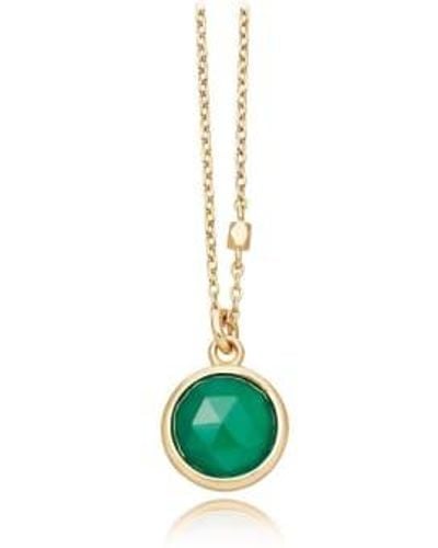 Astley Clarke Onyx Stilla Pendant Necklace - Verde