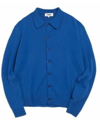 YMC Rat Pack Cardigan / L - Blue