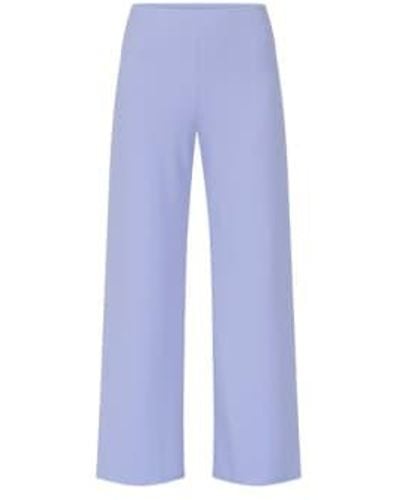 Sisters Point Neat Trousers Bell S - Blue