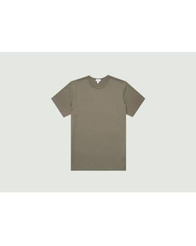 Sunspel Classic T-shirt L - Gray
