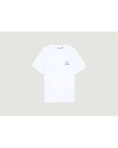 Etudes Studio Camiseta logotipo Wonr - Blanco