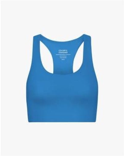 COLORFUL STANDARD Active Cropped Bra Pacific Xs - Blue
