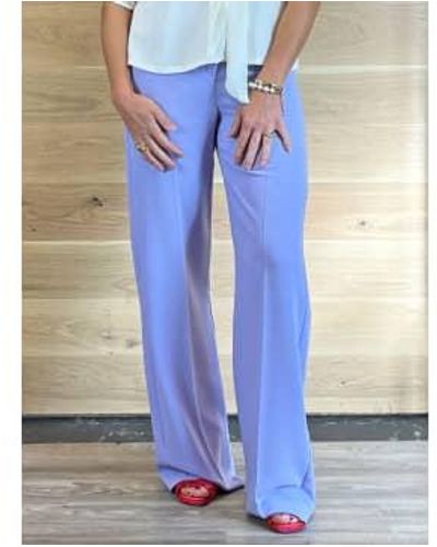 iBlues Odette Trousers Lilac - Blu