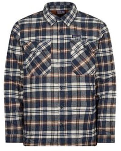 Patagonia Fjord Flannel Shirt New Navy 1 - Multicolore