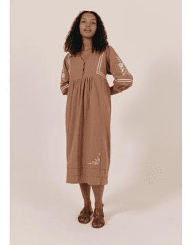 SIDELINE | Nico Dress Tawny Small - Natural