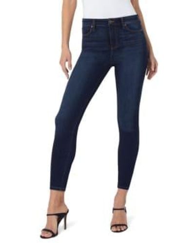 Liverpool Jeans Company Noiln Abby Hi Rise Ankle Skinny Jeans - Blue