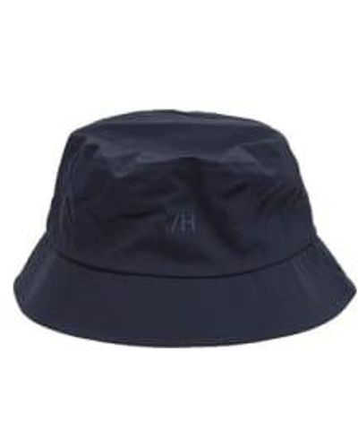 SELECTED Sky Captain Greg Bucket Hat - Blu