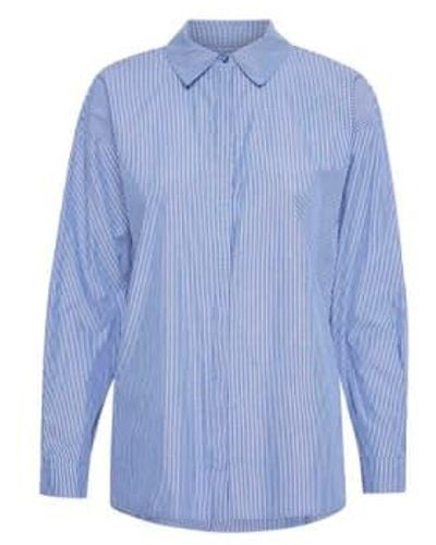 My Essential Wardrobe Myw - 03 la camisa - 38 - Azul