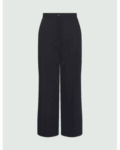 Marella Nabis Flared Trousers Size: 10, Col: - Blue