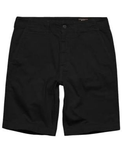 Superdry Oficial vintage chino shorts - Negro