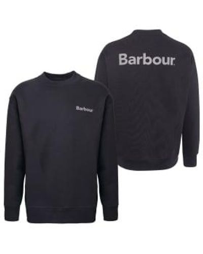 Barbour Heritage plus nicholas sweat-shirt noir - Bleu