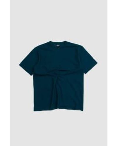 Arpenteur Pontus rachel mesh t-shirt peacock blau