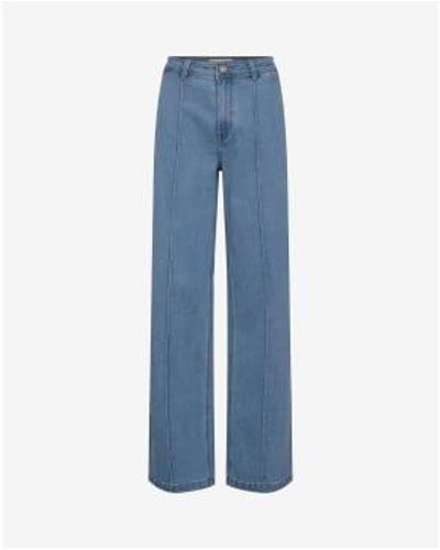 Sofie Schnoor Kari Wide Leg Jeans-light Denim -snos430 Medium - Blue
