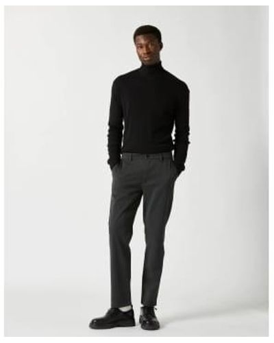 Minimum Pantalones sofus gris oscuro - Negro