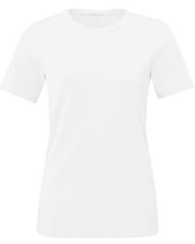 Yaya T-shirt With Crewneck And Short Sleeves - White