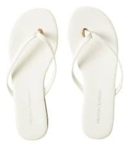 Melissa Odabash Sandals In Ivory - Bianco