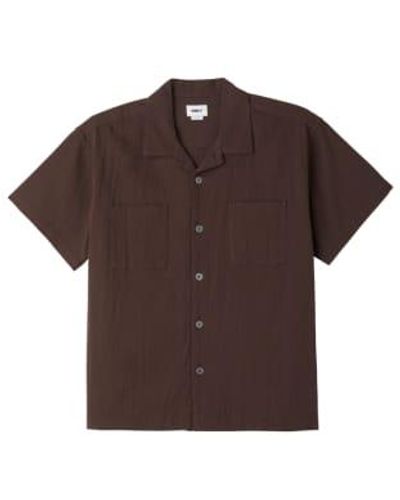 Obey Sunrise Shirt Java Medium - Brown