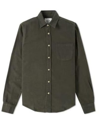 Portuguese Flannel Teca Shirt Xl - Green