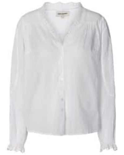 Lolly's Laundry Charles blouse - Blanc