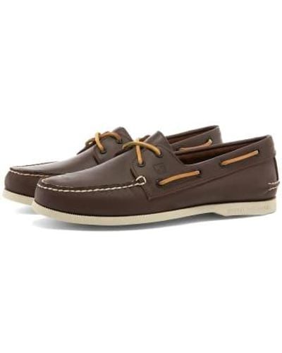 Sperry Top-Sider Topsider Authentic Original 2 Eye Classic - Marrone