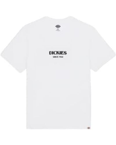 Dickies T Shirt Max Meadows Uomo - Bianco
