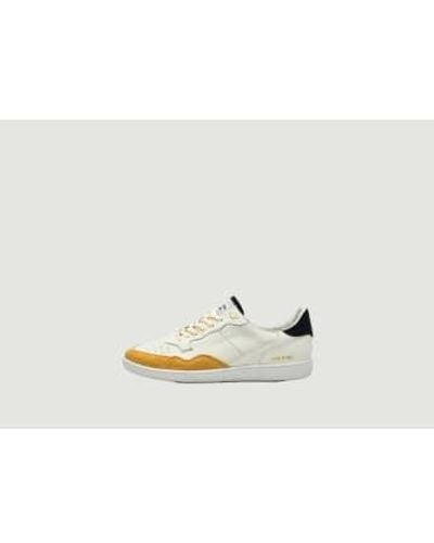 HIDNANDER Mega T Low Leather Sneakers 1 - Bianco