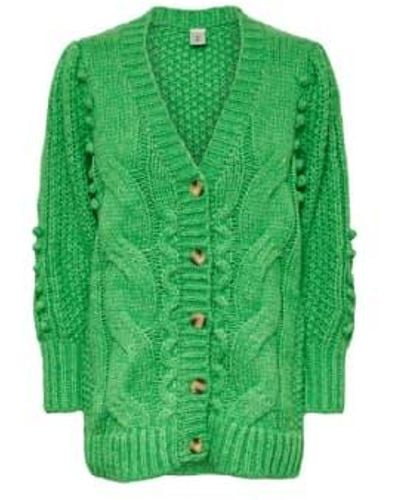 Y.A.S Rotary Cardigan Xs - Green