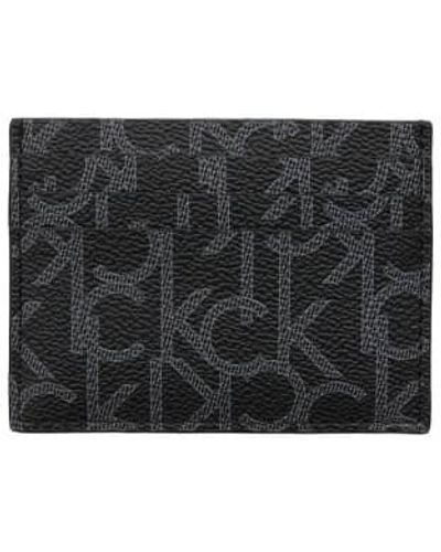 Calvin Klein Logo Cardholder One Size - Black