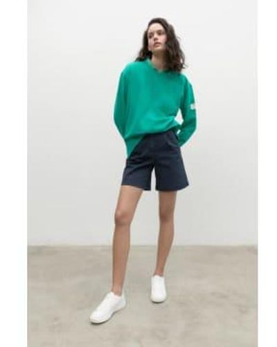 Ecoalf Storm Sweatshirt Peppermint - Verde