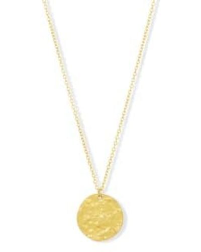 Ashiana Harmonia Short Coin Necklace O/s - Metallic