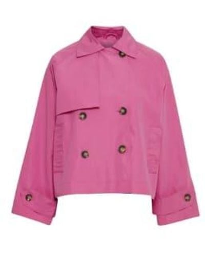 B.Young Calea trenchcoat in super - Pink