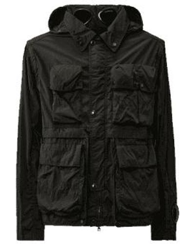 C.P. Company Cp Company Cp Company R Goggle Utility Jacket Jacket Black - Nero