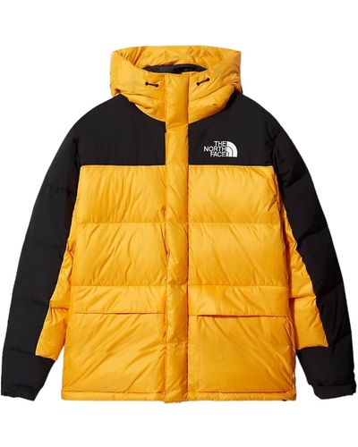The North Face Gold et noir Giacca Himalayan Down Parka Uomo Summit - Jaune