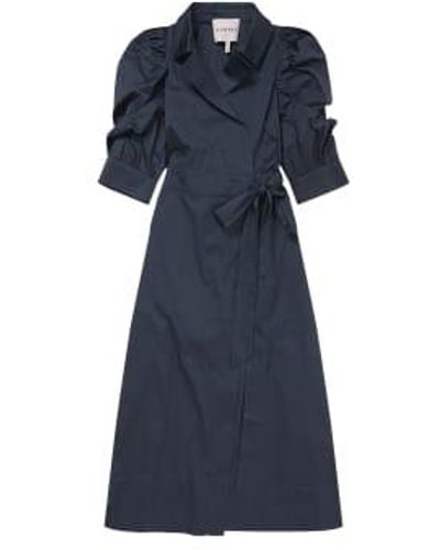 Munthe Jisalanka Dress Organic Cotton - Blue