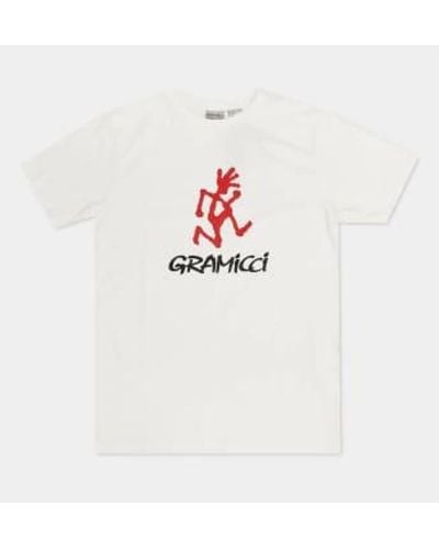 Gramicci T-shirt logo - Blanc