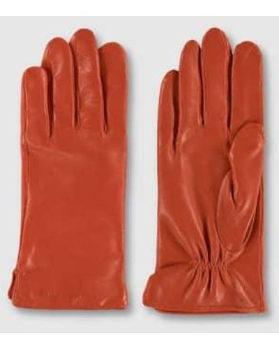 Rino & Pelle Alicia Soft Gloves Orange 7.5