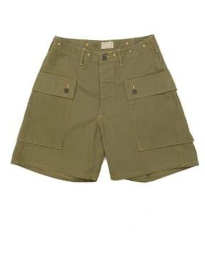 Buzz Rickson's Us Corps Shorts - Green