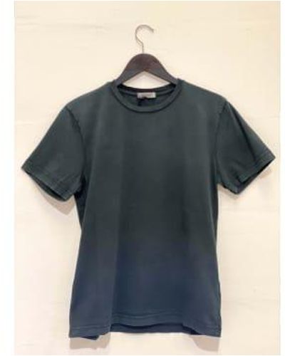 Crossley Hunntpg man s-s t-shirt gris foncé - Bleu